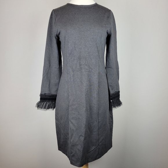 J. Crew Dresses & Skirts - J Crew Grey Ponte Knit Dress